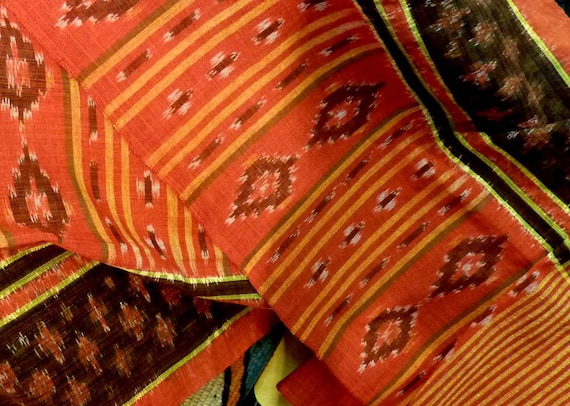 Woven Ikat, Laos, silk, long,  old but like new. … - image 6
