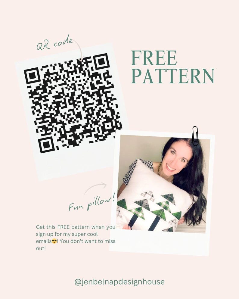 Fam Jams Quilt Pattern | Pajama Quilt | Christmas Quilt Pattern | Fat Quarter Friendly Quilt | PDF Quilt Pattern Download image 9