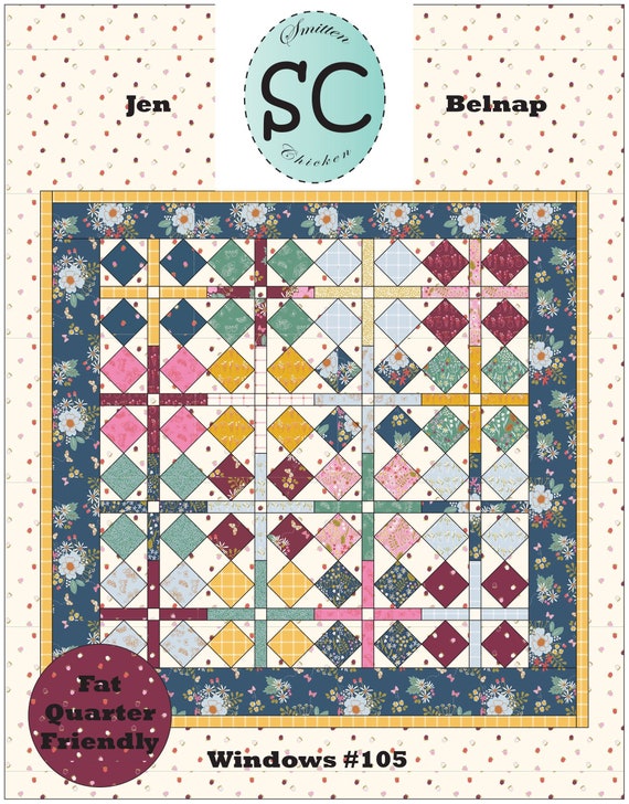 Windows PDF Quilt Pattern | Etsy