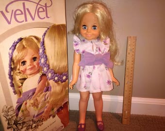 velvet doll from the 70's