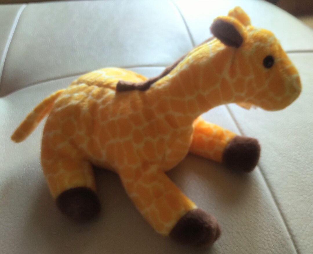 RARE Twigs Giraffe Beanie Baby, Vintage Ty Beanie Baby Giraffe, Highly
