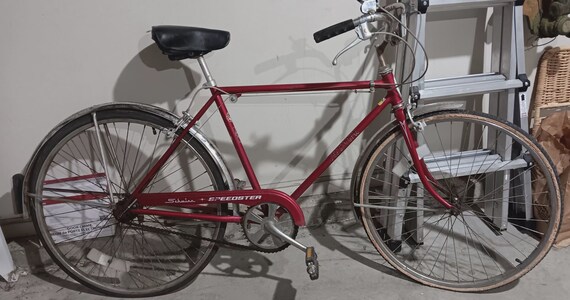 Red and white schwinn bike sale
