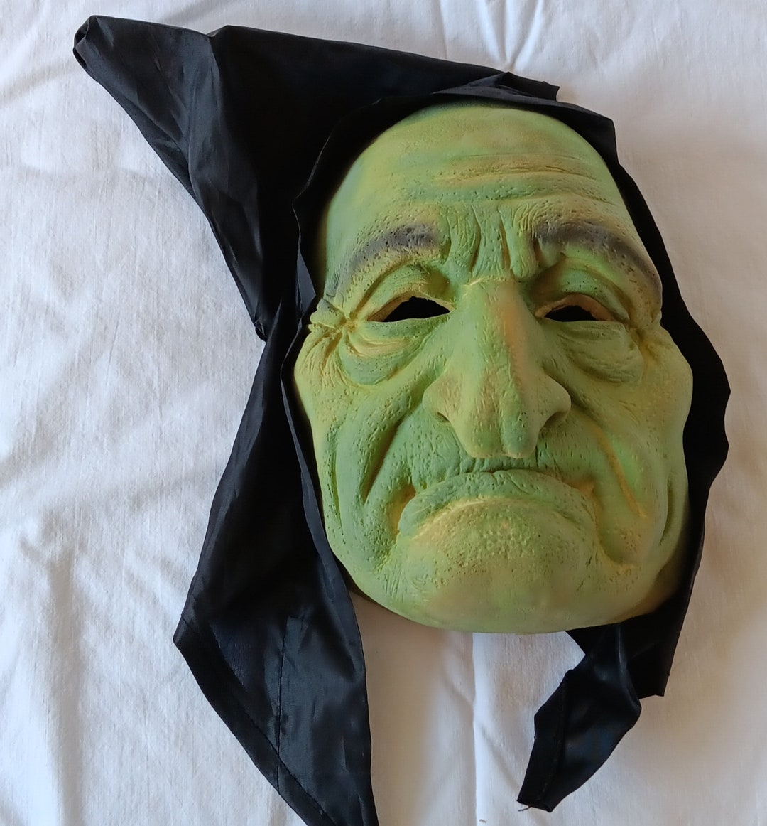 Halloween Mask, Wicked Witch Mask, Old Lady Mask, Halloween Spooky Mask ...