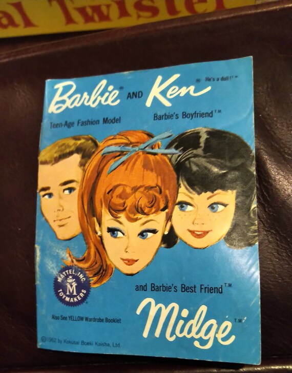 Livret Barbie Mini Barbie Magazine Midge livret vintage Midge
