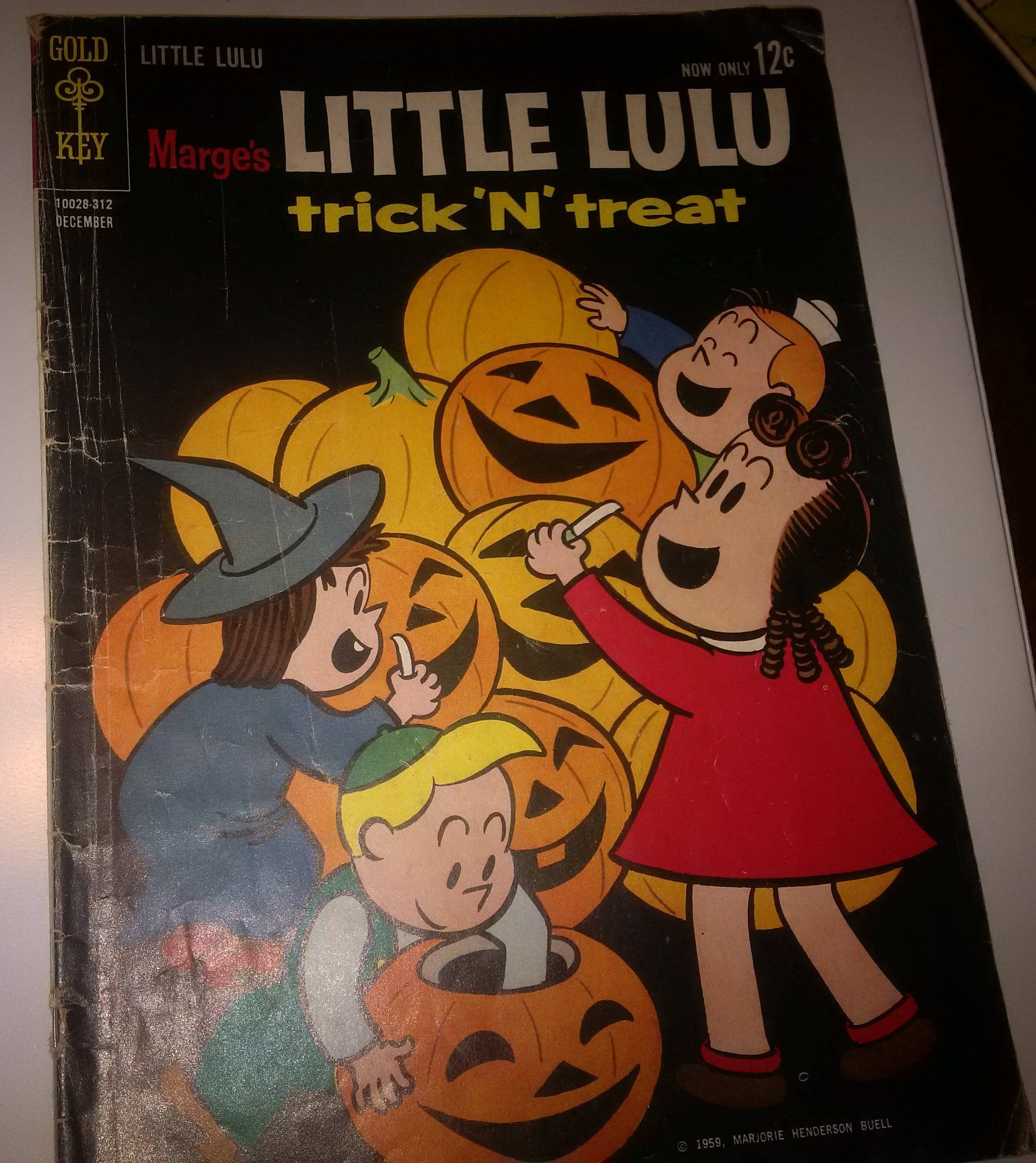 Vintage Comic Book 1959 Gold Key Little Lu Lu Comic Trick N - Etsy New  Zealand