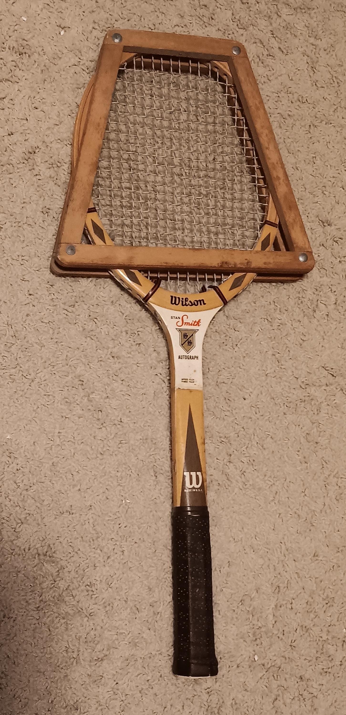Raquette De Tennis Wilson Jack Kramer Autograph – Bois Mid-size Avec Housse, Vintage