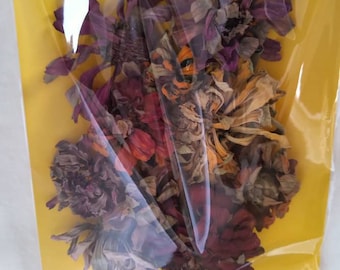 Organic Dried Zinnia Flower Heads, Whole Dried Natural Flowers, Garden, Botanical Wedding Favors, Baby Shower, Arts, Crafts, Hobby