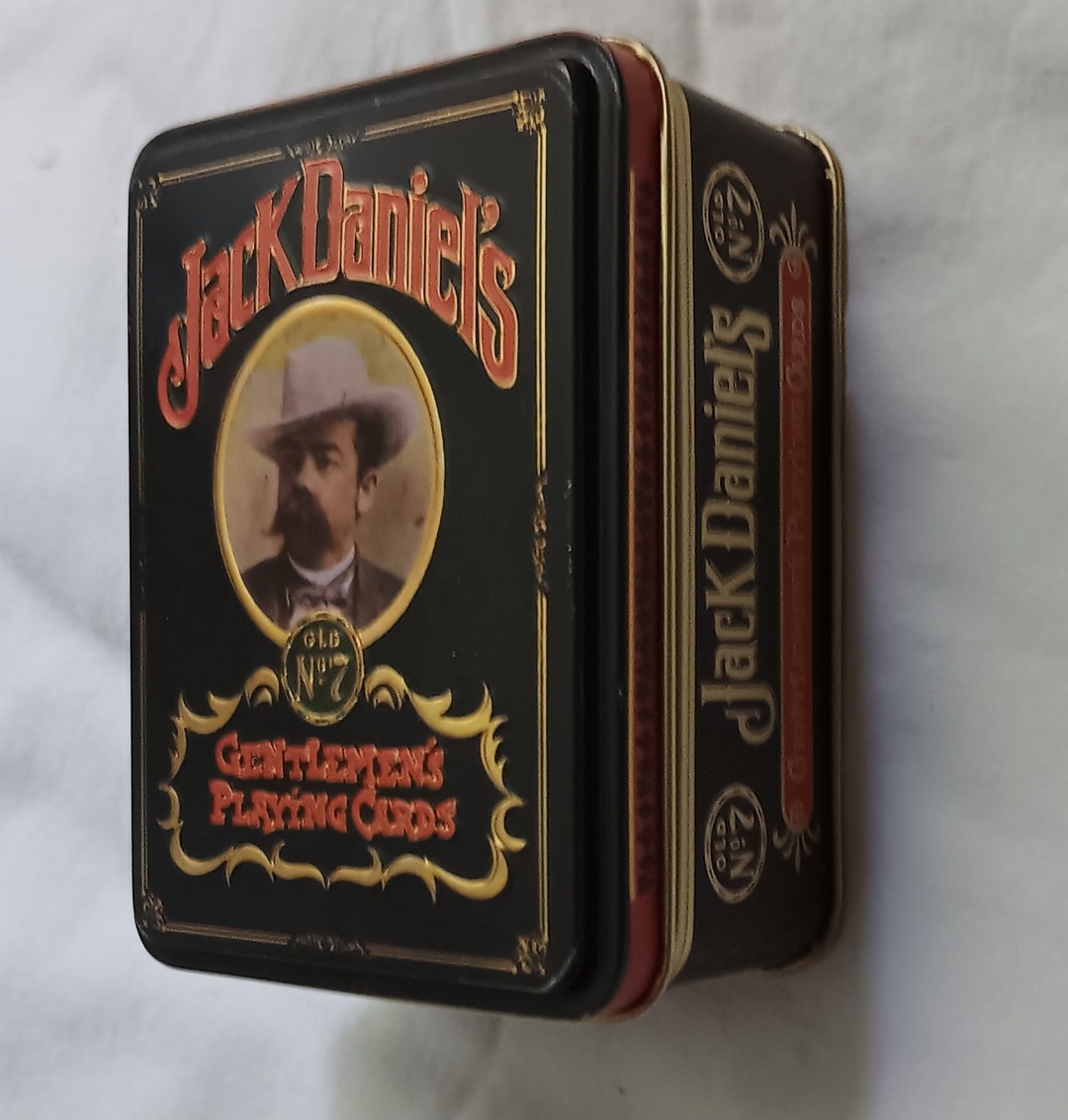 Jack Daniels Gentlemens Playing Cards Vintage Jack Daniels Etsy