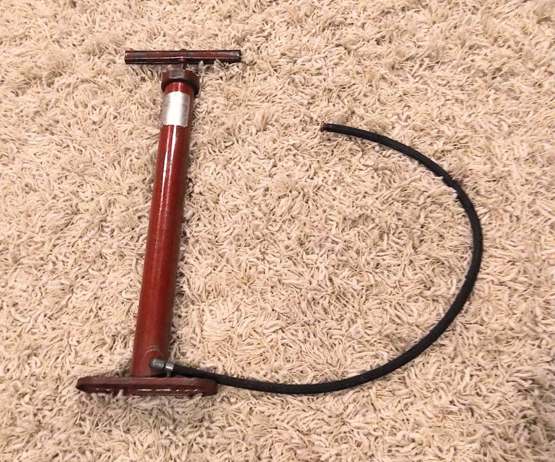 Vintage Bike Pump Bicycle Tire Pump Vintage Tire Pump Mid Etsy