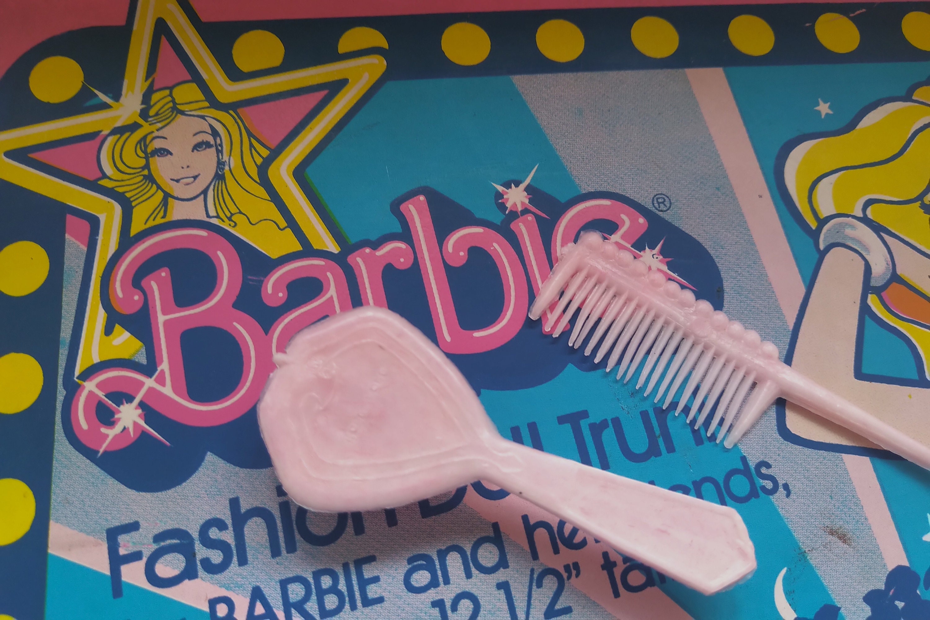 Vintage Barbie Girls Hair Comb 6in Mattel and 50 similar items