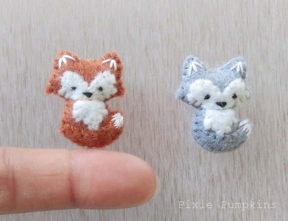 gray fox plush