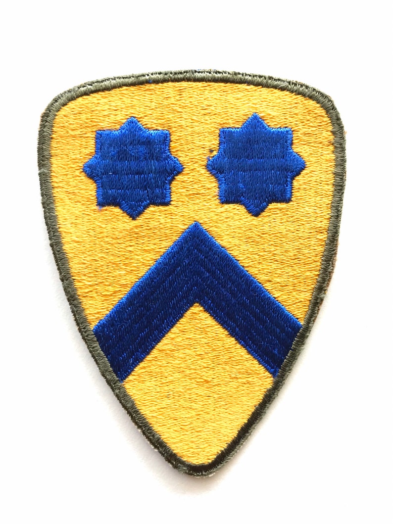 World War 2 Army Patches 4 Vintage World War II U.S. 2nd Calvary Army Patch Etsy