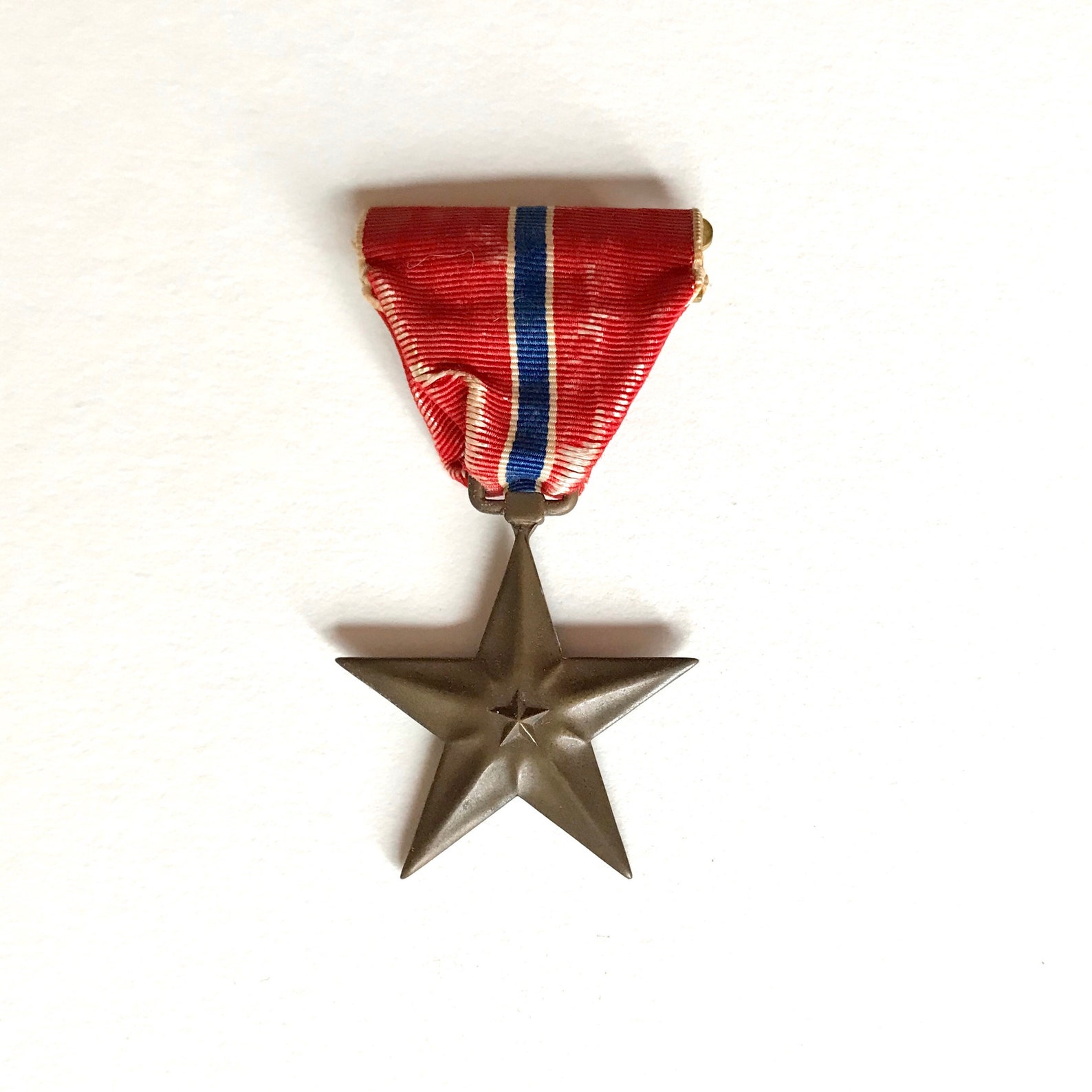 Vintage World War II Army Bronze Star Medal Etsy