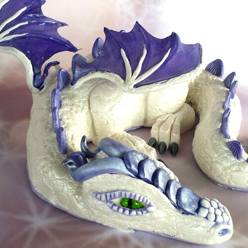 Fondant Dragon Cake shops Topper