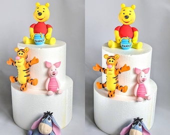 A4 Personalisierte Winnie Puuh & Co Essbare Wafer/Reis Fondant Papier Kuchen Topper A4 Personalisierte Winnie Puuh & Co Essbare Wafer/Reis Fondant Papier Kuchen Topper