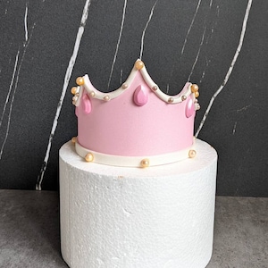 Little Princess Fondant Cake topper