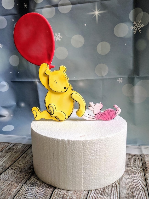 Winnie the Pooh Fondant Cake Topper, Winnie Pooh and Tiger,winnie Pooh  Birthday, Winnie the Pooh Baby Shower, 