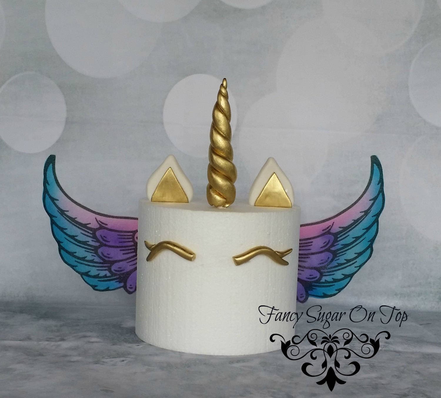 Unicorn Tall Cake — Custom Cakes | Mac and Bakes Papamoa
