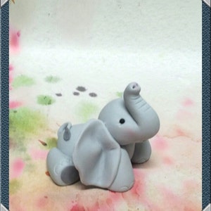 Elephant Cake Topper "Ellie Funt"