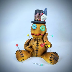Fondant Voodoo Doll Cake topper