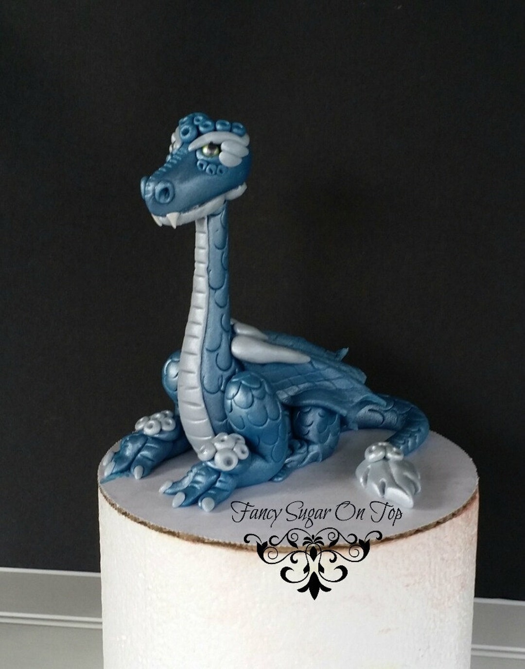 Fondant Dragon Cake Topper 