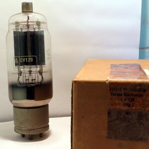 NOS CV128 SU750 Rectifier TUBE  Wireless Radio Set 53 British army transmitter