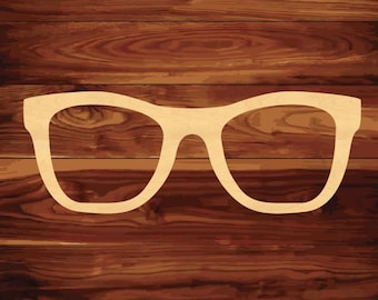 Sunglasses Wood Cutout / Glasses Cutouts / Wooden Frames / Glasses / Glasses Jewelry/ Wooden Glasses / Classroom Decor / Eyeglasses