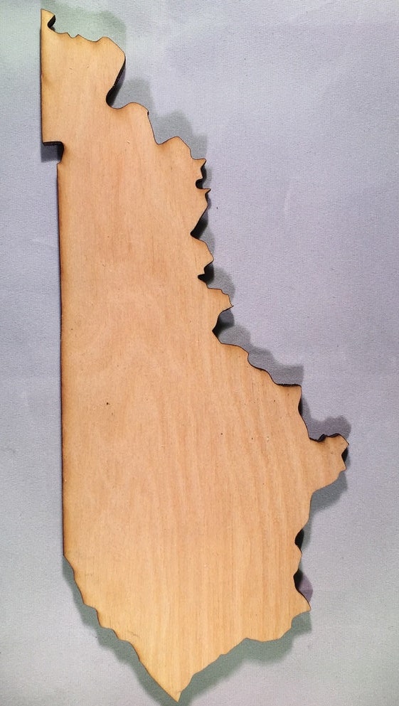 Ky Wood Cutout or Kentucky Wood Cutout - Shapes for Projects or Other…