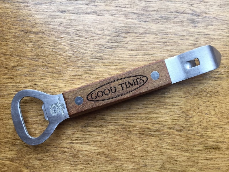 Can Opener Personalized With Name Logo or Other Text Etsy