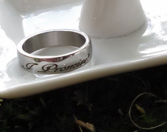 Promise Rings that Say "I Promise!"
