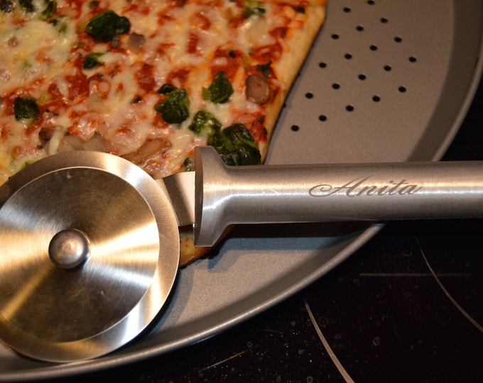 Pizza Cutter Wedding Custom Mom Gifts Girlfriend Gift Pizza Etsy