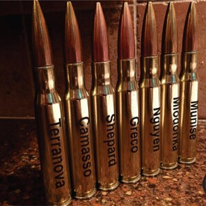 Cal 50 Groomsmen Gifts, Cal 50 Bottle Opener, Cal 50 Bullet, Army 50 ...