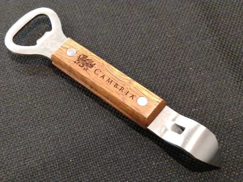 Can Opener Personalized With Name Logo or Other Text Etsy
