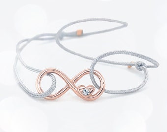 Pulsera Infinito Corazón
