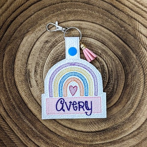 Rainbow Bag Tag