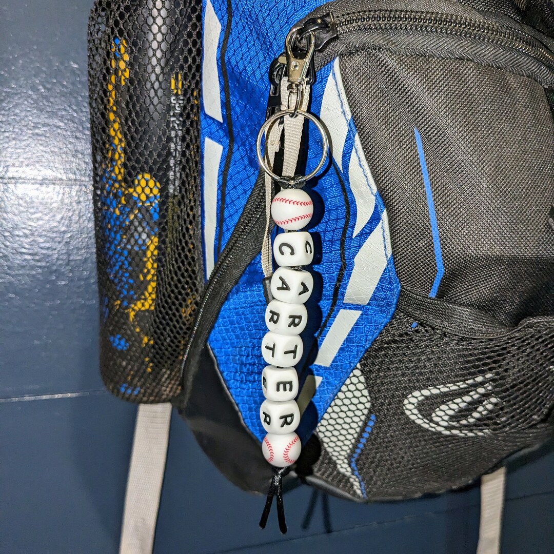 Sports Personalized Bag Tag/keychain - Etsy