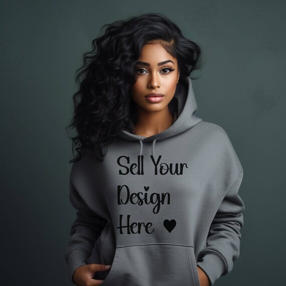 Women hoodie mockup hotsell
