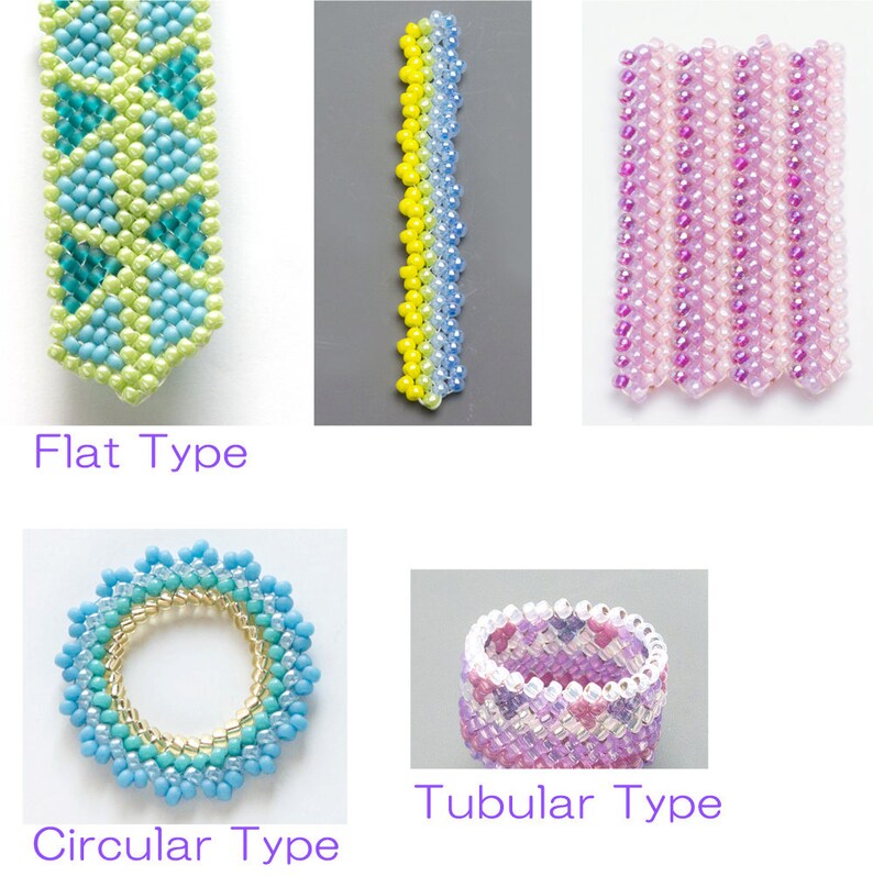 Japanese Beads Book Beading Techniques for Plaited Etsy UK