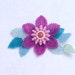 see more listings in the Beaded Brooch section