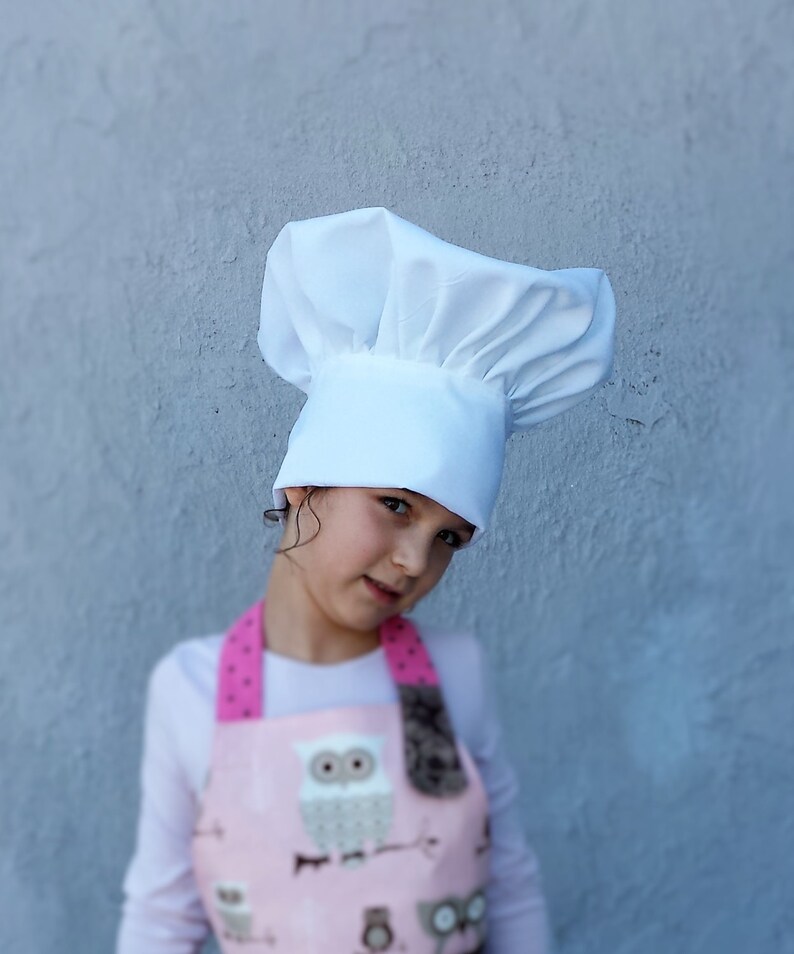 Kid's Chef Hat. Reglable Toque for Kids. - Etsy