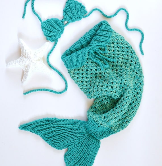 Baby mermaid tail knitting pattern deals