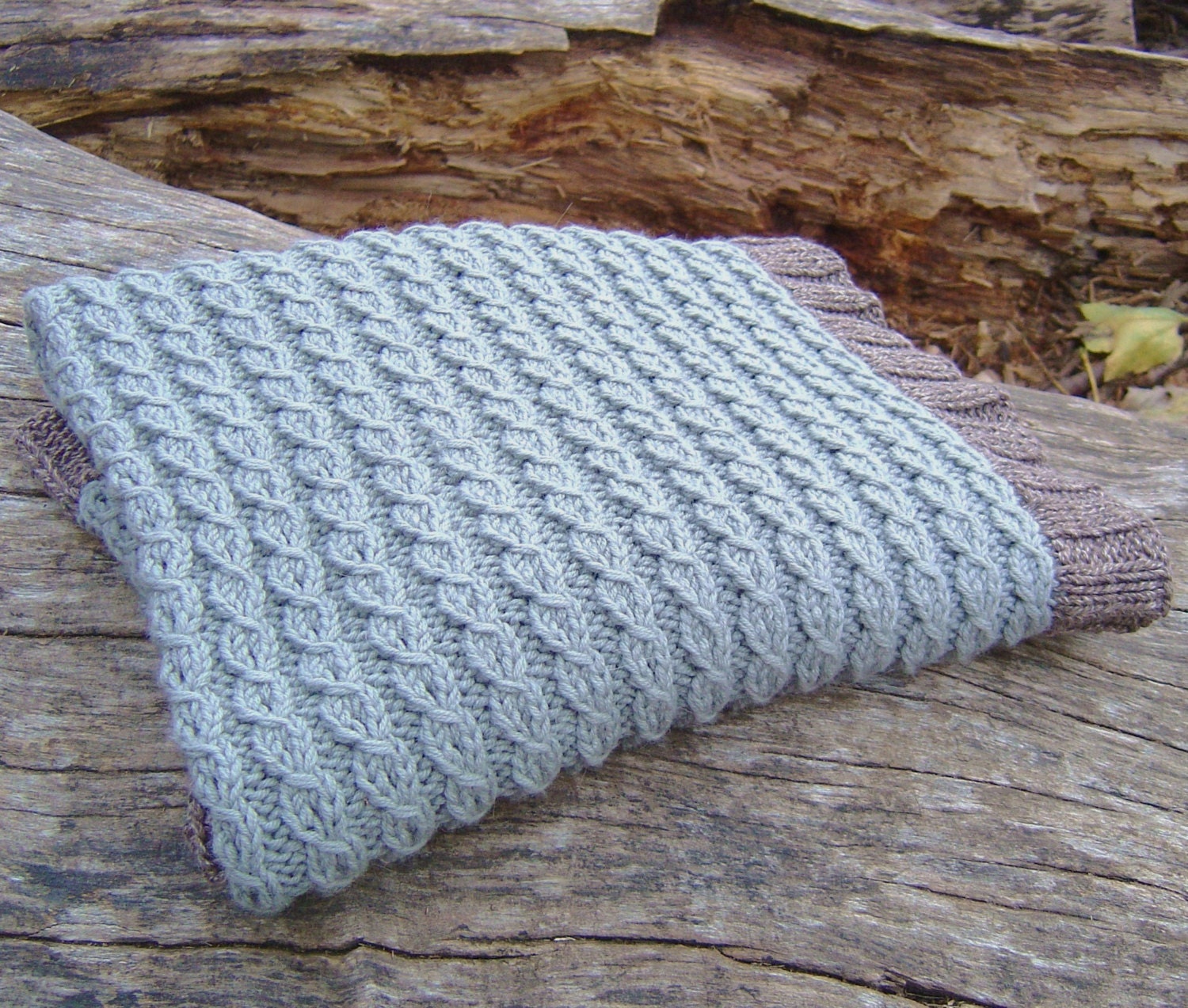 Download Knitting PATTERN Baby Blanket Easy Mock Cable Blanket ...