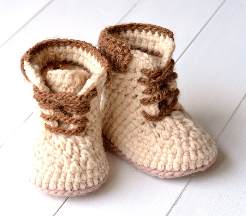crochet timberland boots