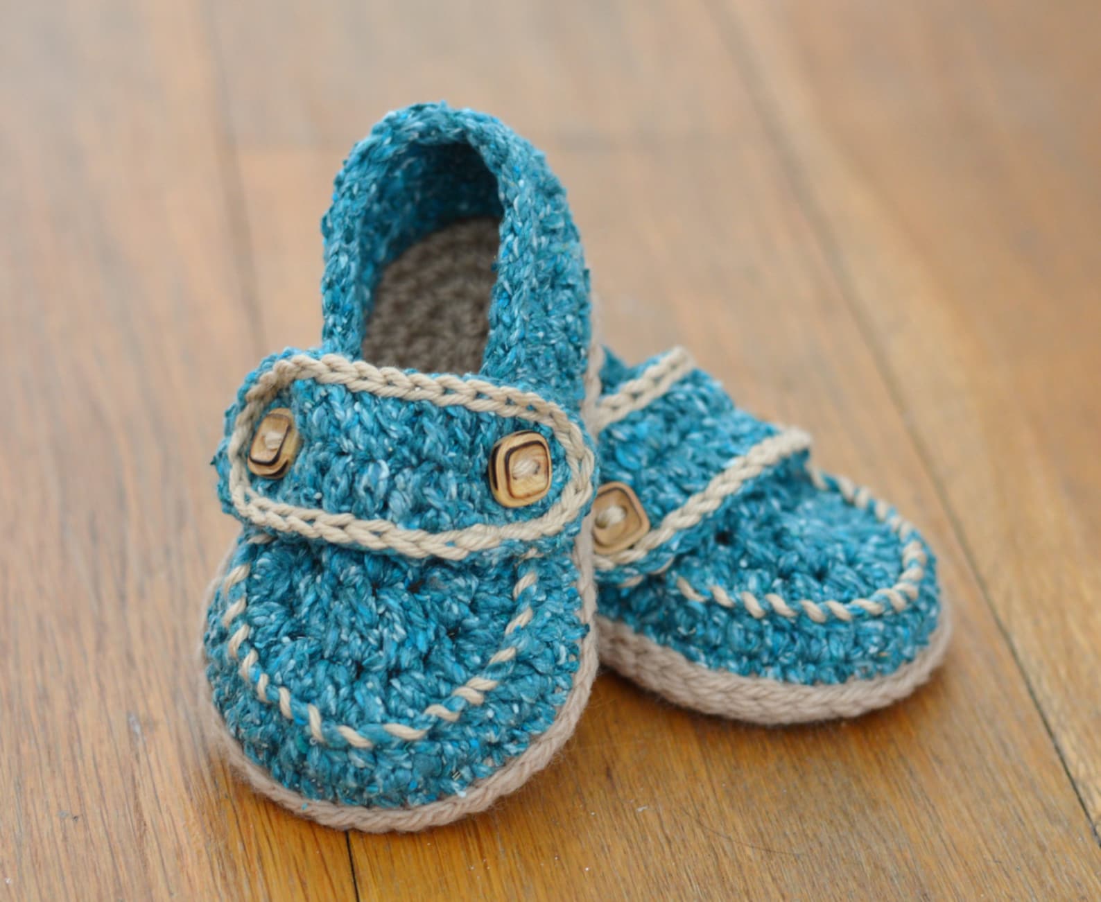 CROCHET PATTERN Baby Loafers in 2 Sizes Easy photo tutorial Etsy
