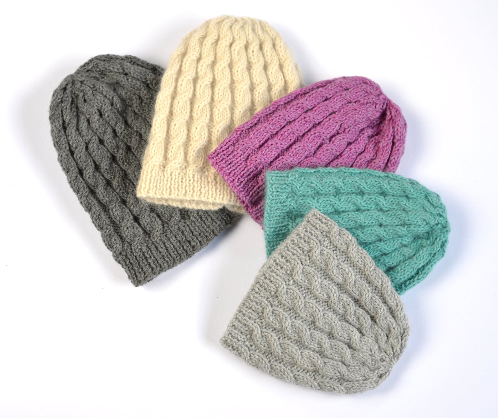 KNITTING PATTERN for Cable Beanie 7 SIZES Baby Hat Knitting Etsy UK