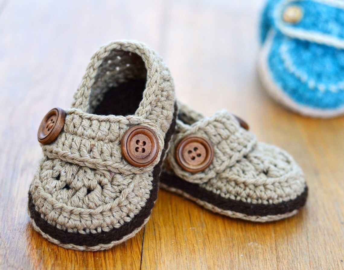 CROCHET Pattern Baby Shoes Baby Loafers Pattern Easy Crochet Etsy