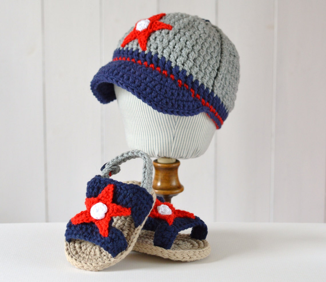 Baby Baseball Cap CROCHET PATTERN Easy Baby Hat Pattern 2 Etsy