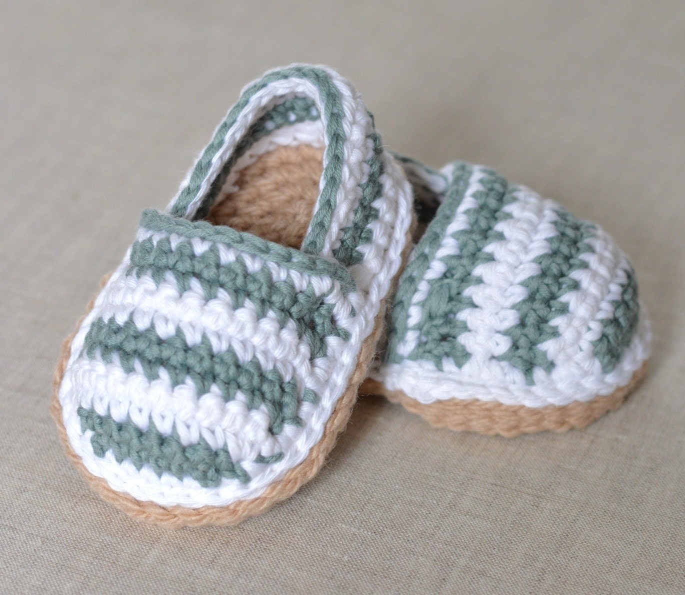 CROCHET Pattern Baby Shoes Espadrilles American and UK terms | Etsy