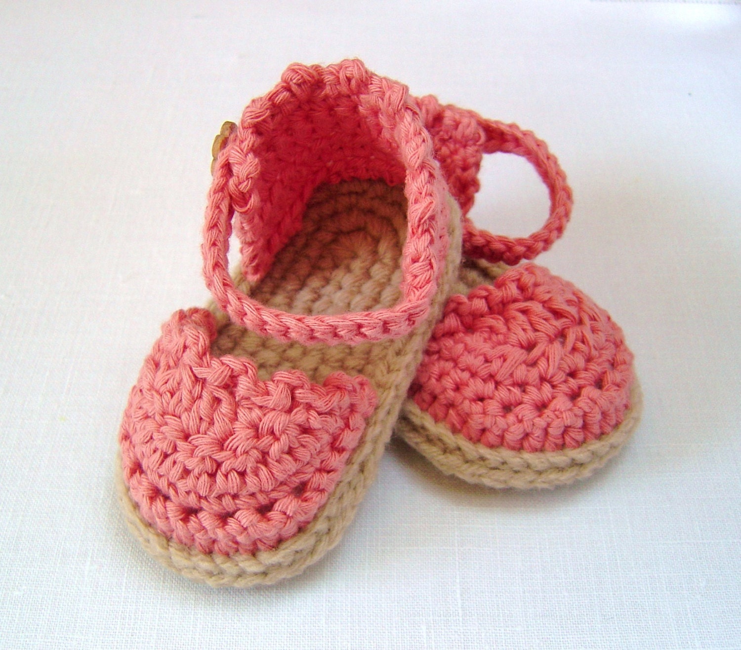 CROCHET PATTERN Baby Espadrilles Baby Sandals Pattern Easy - Etsy