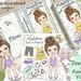 Printable Paperdolls and Gift Box Kit Play Set - Etsy